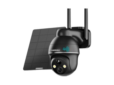 ZUMIMALL 4G LTE - كاميرا مراقبة مرنة بتقنية 4G وتحكم سهل من الجوال كاميرا مراقبة ZUMIMALL 4G LTE مرنة بطاقة شمسية وتحكم كامل من الجوال 1080p - كاميرات المراقبة المرنة 4G 2025